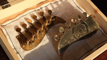 Stauffer tuner engraved brass